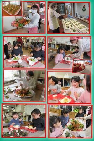 ２０２２年１２月１６日　
『風組(５歳児クラス)：クリスマス自由軒レストラン　OPEN』